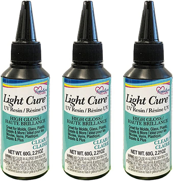 Signature Crafts™ Light Cure UV Resin Clear – Signature Crafts US
